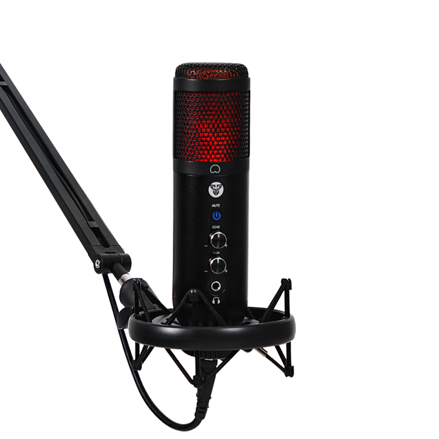 Fantech Stand Mic Meja Boom Arm Adjustable AC902S for LEVIOSA MCX01 02